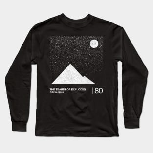 Kilimanjaro / Minimalist Graphic Artwork Design Long Sleeve T-Shirt